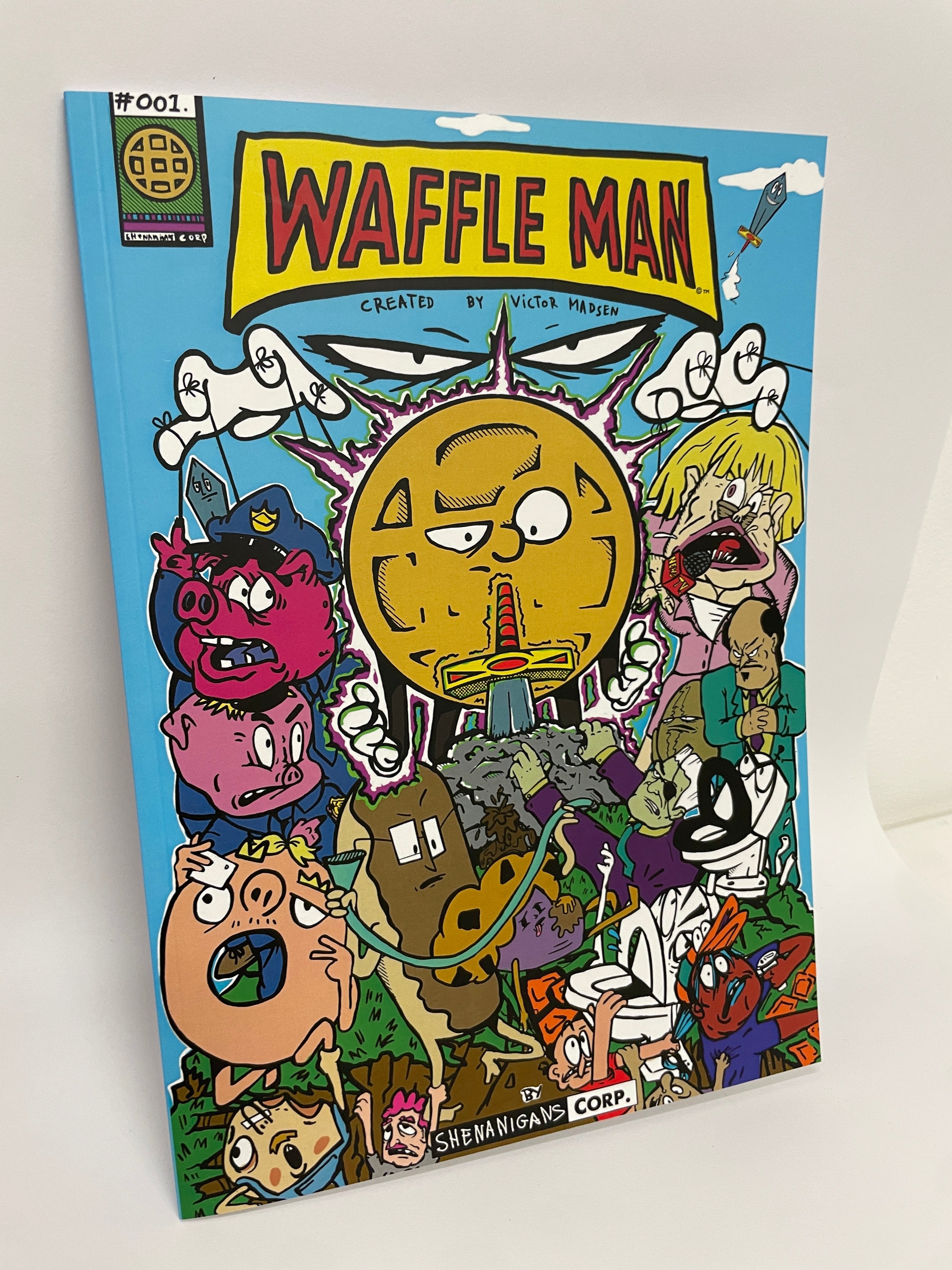 Waffle Man comic Nr 001