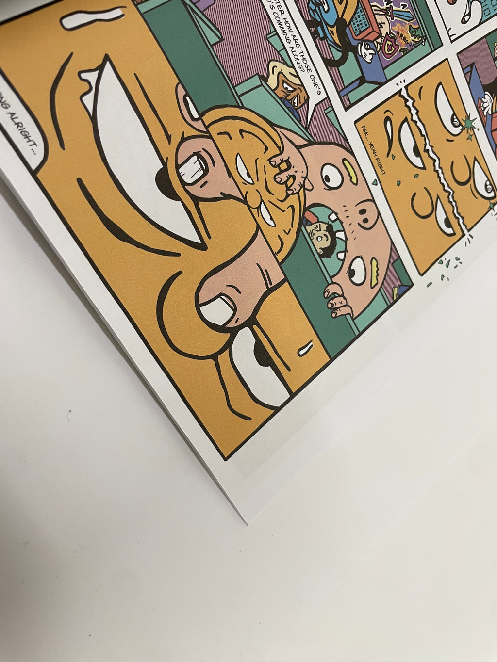 Waffle Man comic Nr 001