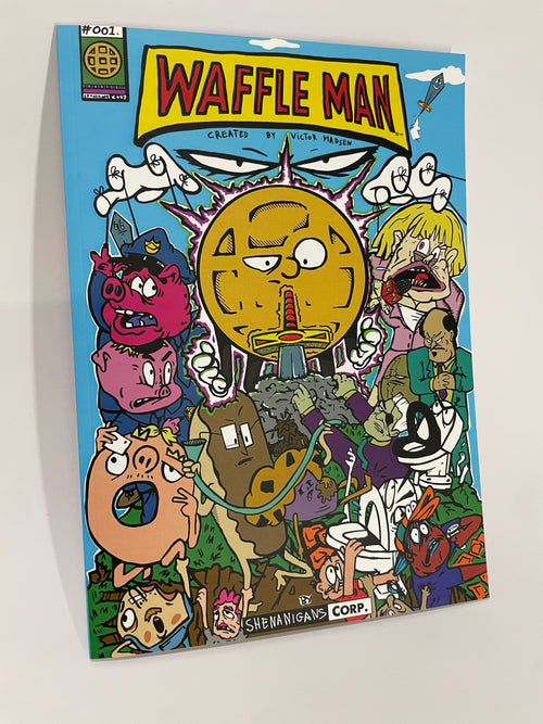 Waffle Man comic Nr 001