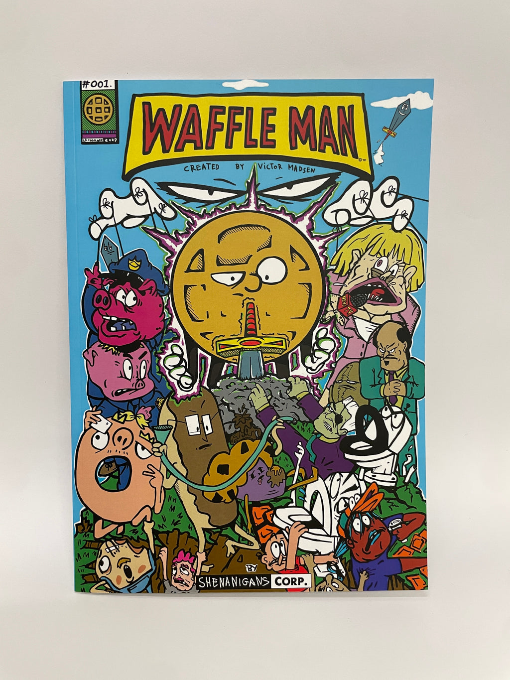 Waffle Man comic Nr 001